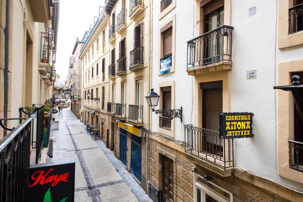 Spacious Central Old Town Apartment San Sebastian Luaran gambar